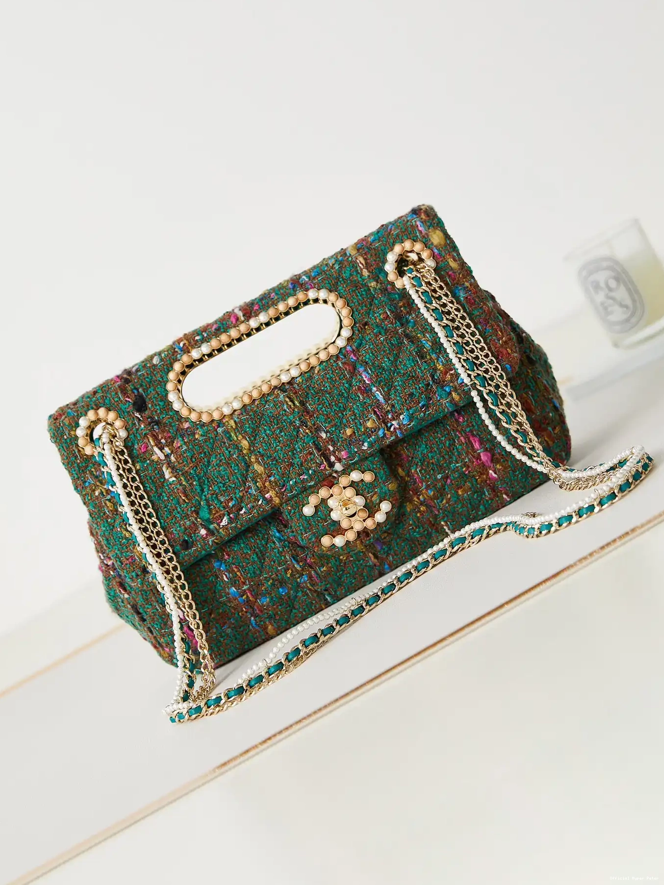 HyperPeter TOP LARGE WITH FLAP BAG HANDLE CHANEL 0626